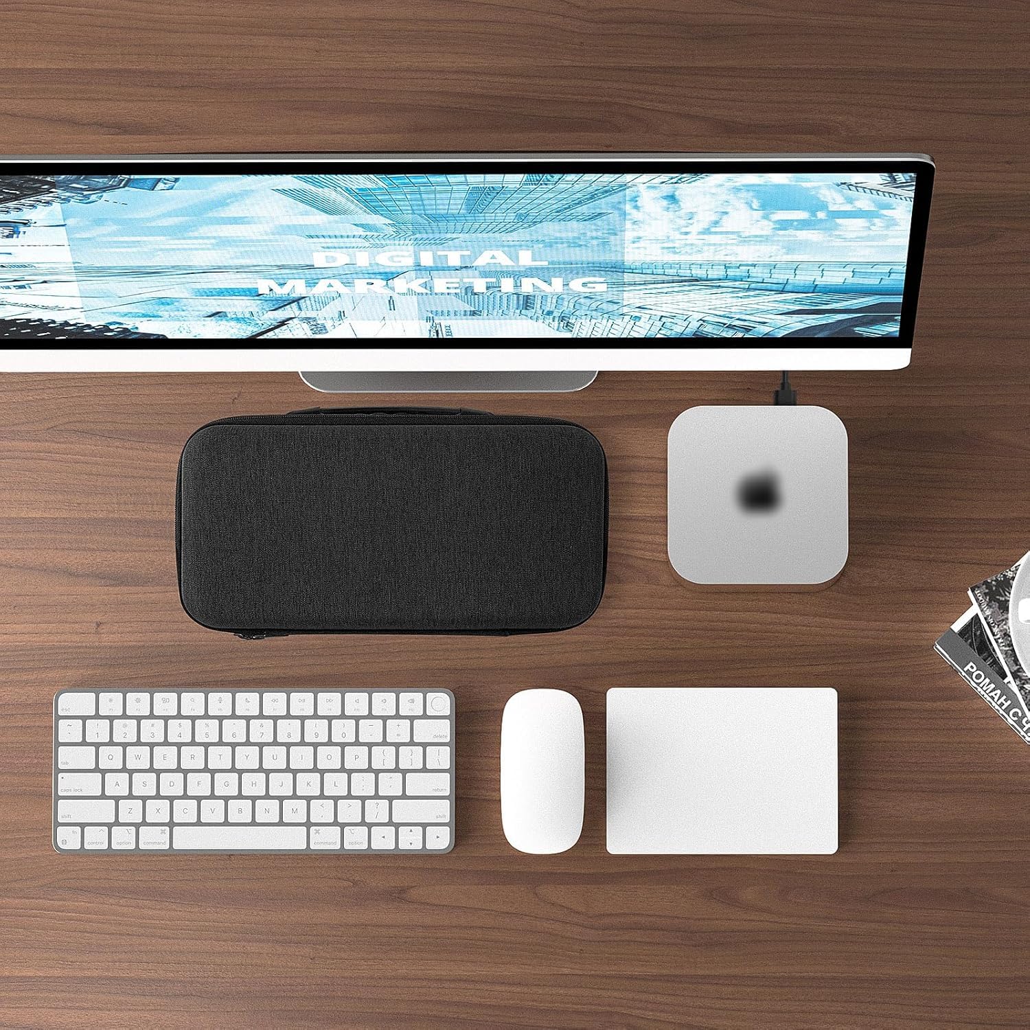 Desktop Computer Hard Travel Case, Compatible with Apple 2024 Mac